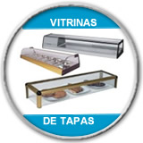 Vitrinas refrigeradas para tapas