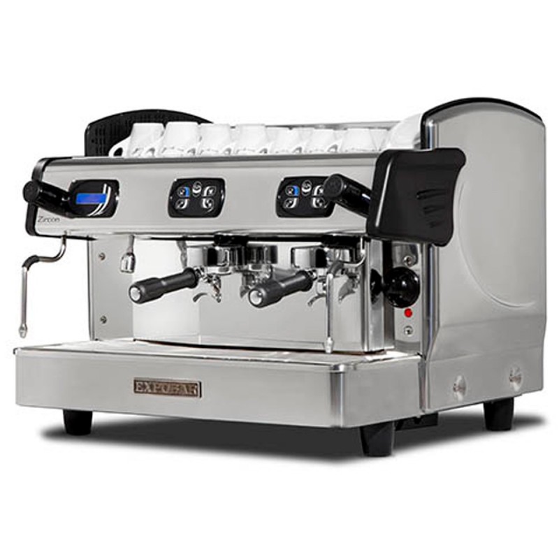 Máquina café ZIRCON DISPLAY CONTROL 2 grupos