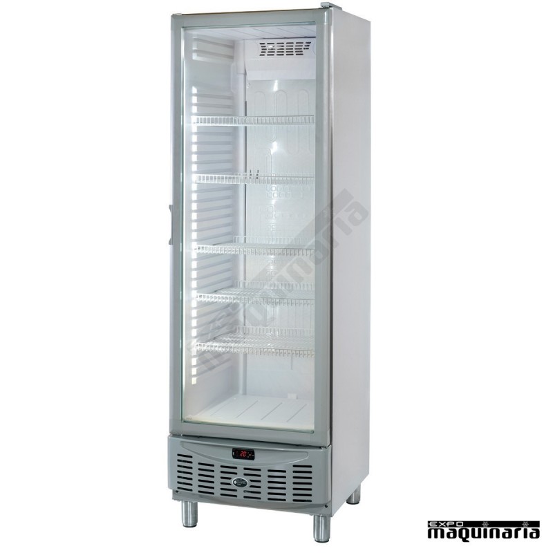 Nevera Refrigerador puerta de cristal CLAR320APV+
