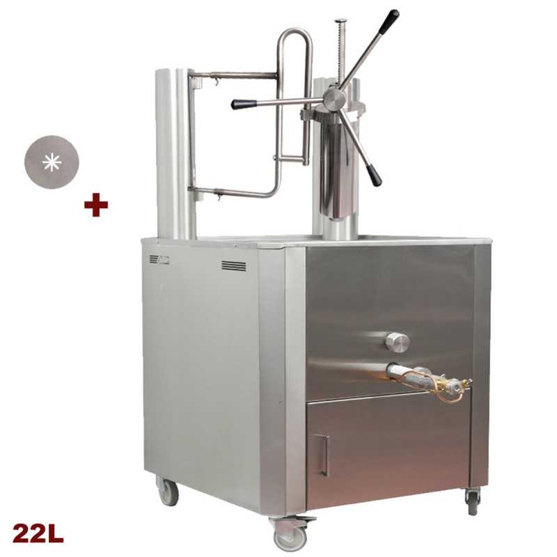 Maquina de churros KIT 22 Litros KIT-CHPRO22L - Kit Churrera Ambulante