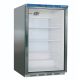 Armario frigorifico inox puerta cristal 130L EDAPS-251-I-C 